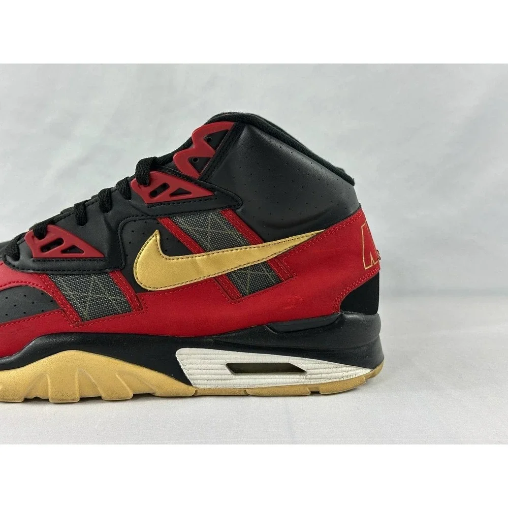 Nike Air Trainer SC High 'San Francisco 49ers' 2012 Men's 302346-070 Size 12